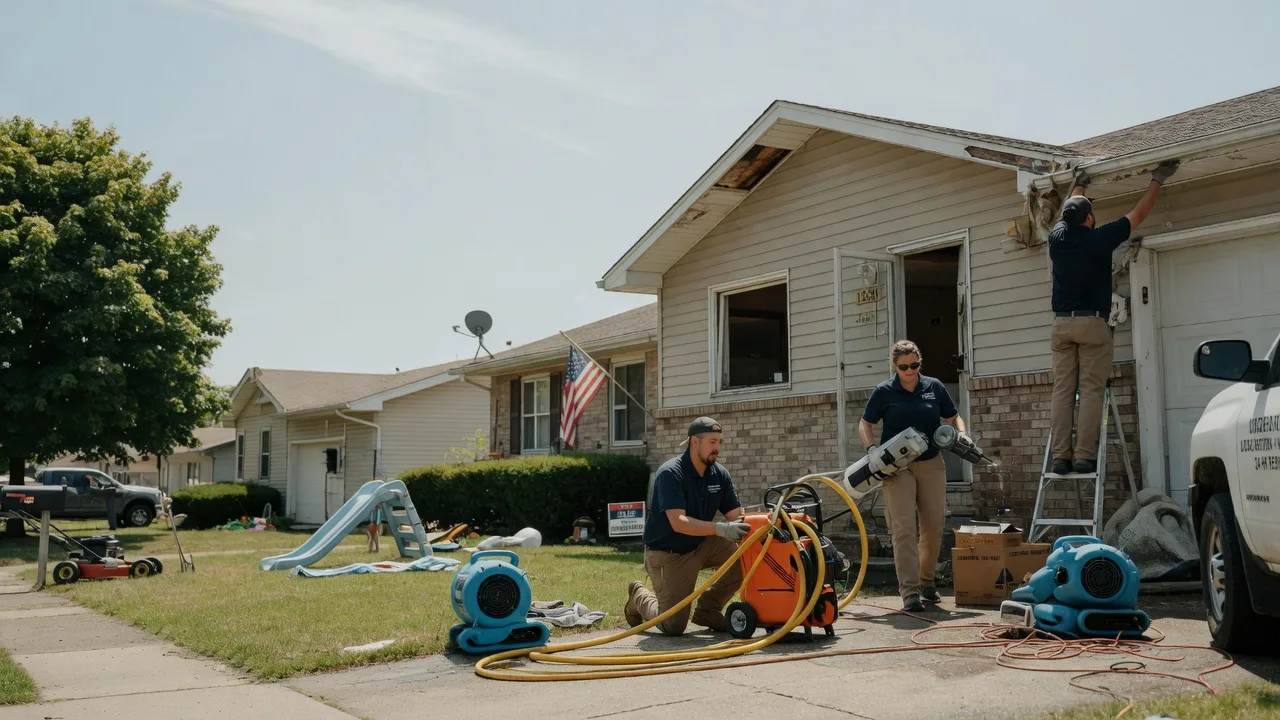 Water Damage Restoration in Carbondale, IL near me